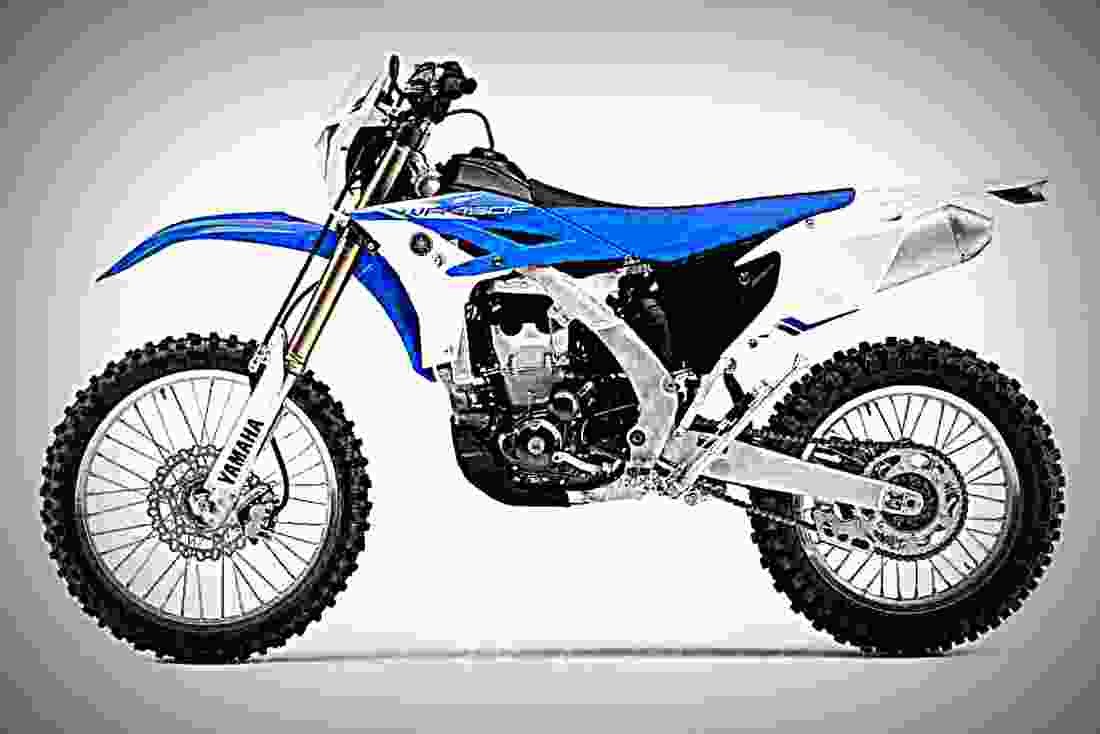 Yamaha WR 450F WR 450F 1 motorbike A4 Photo Print