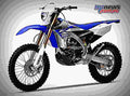 Yamaha WR250F 2017 2 motorbike A4 Photo Print