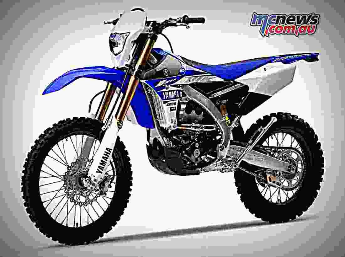 Yamaha WR250F 2017 2 motorbike A4 Photo Print
