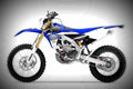 Yamaha WR250F 2017 3 motorbike A4 Photo Print