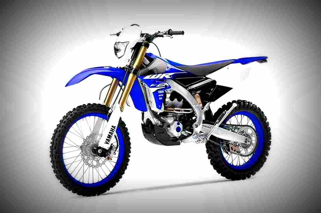 Yamaha WR250F 2018 1 motorbike A4 Photo Print