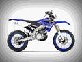Yamaha WR250F 2019 3 motorbike A4 Photo Print