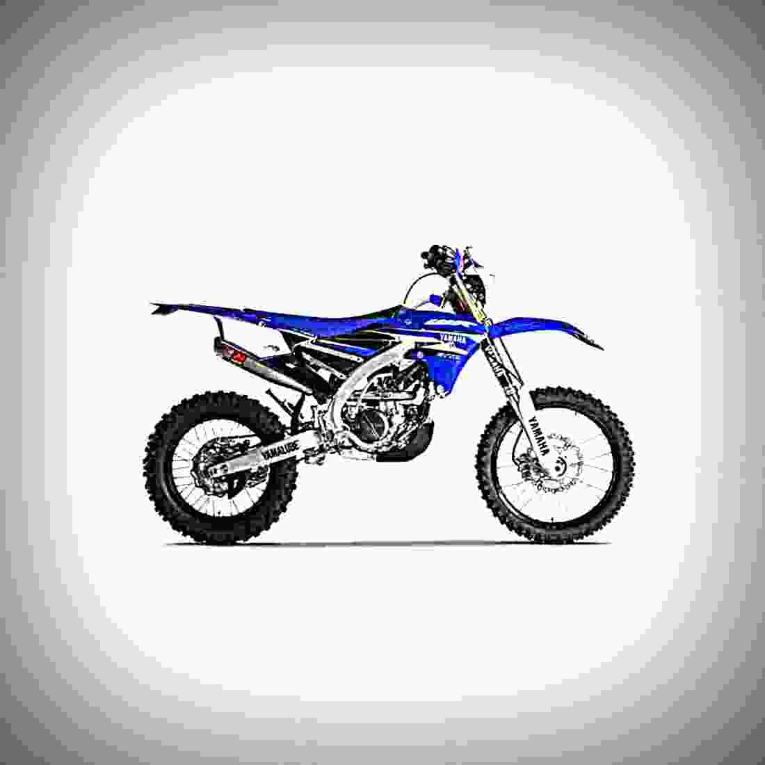 Yamaha WR250F EnduroGP 2018 1 motorbike A4 Photo Print