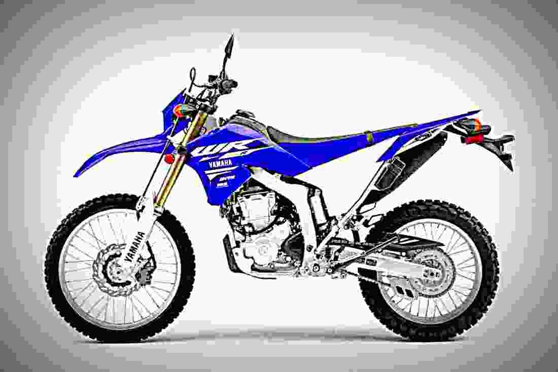 Yamaha WR250R 2018 3 motorbike A4 Photo Print