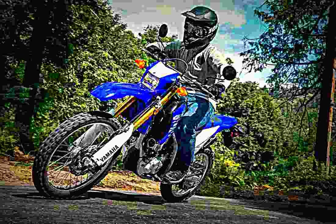 Yamaha WR250R 2018 4 motorbike A4 Photo Print