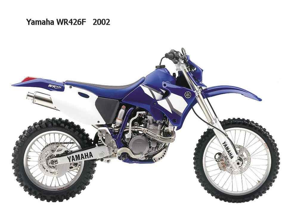 Yamaha WR426F 2002 motorbike A4 Photo Print