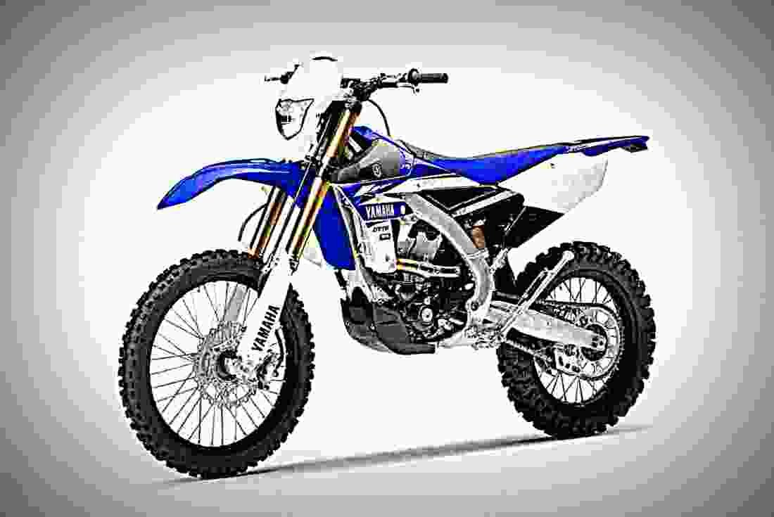 Yamaha WR450F 2017 1 motorbike A4 Photo Print