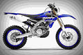 Yamaha WR450F 2018 2 motorbike A4 Photo Print
