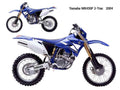Yamaha WR450F 2Trac 2004 motorbike A4 Photo Print