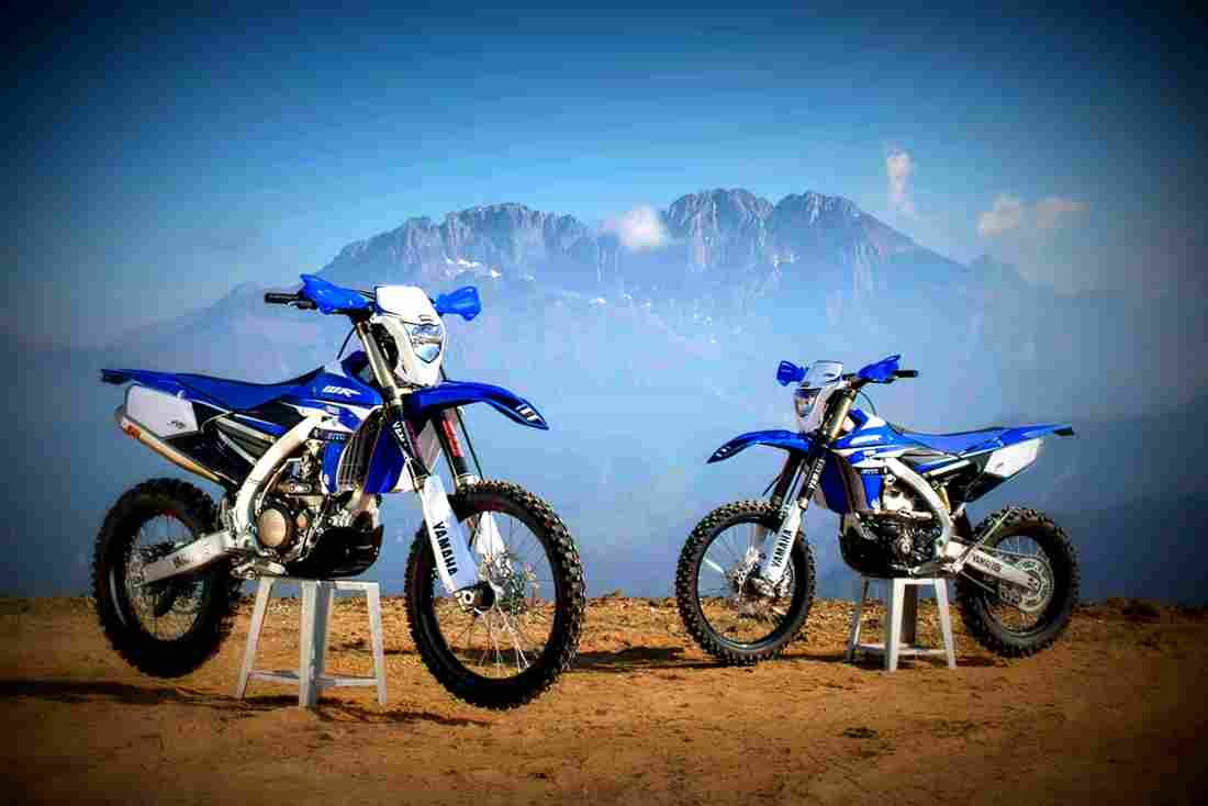 Yamaha WR450F EnduroGP 2018 4 motorbike A4 Photo Print