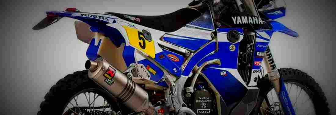 Yamaha WR450F Rally 2017 1 825x284 motorbike A4 Photo Print