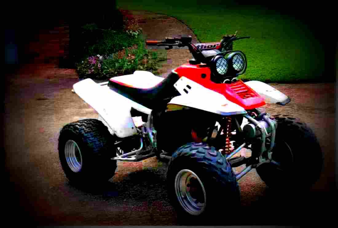 Yamaha Warrior 2000 5 motorbike A4 Photo Print