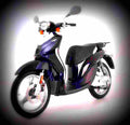 Yamaha Why Why 50 2 motorbike A4 Photo Print