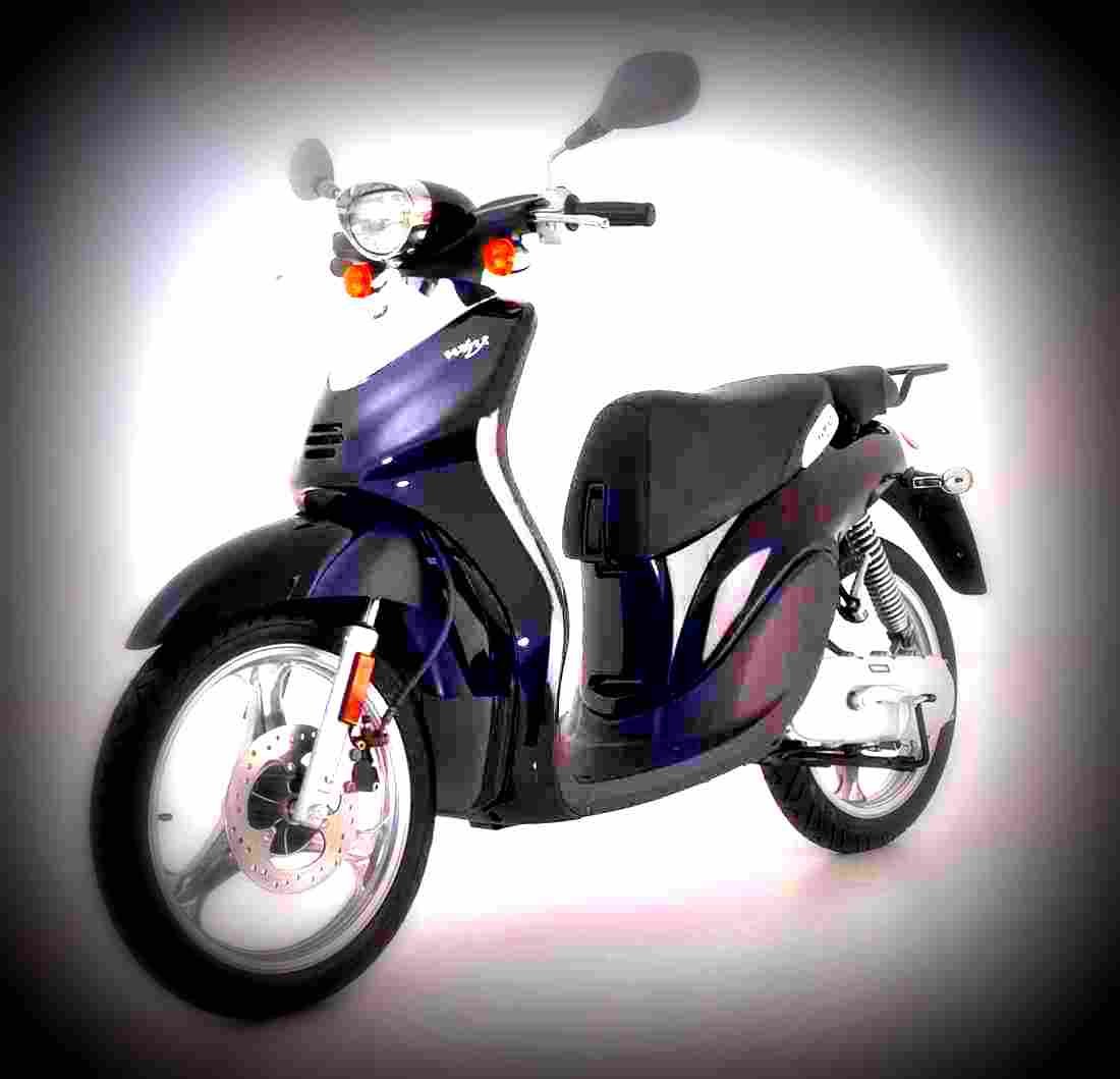 Yamaha Why Why 50 2 motorbike A4 Photo Print
