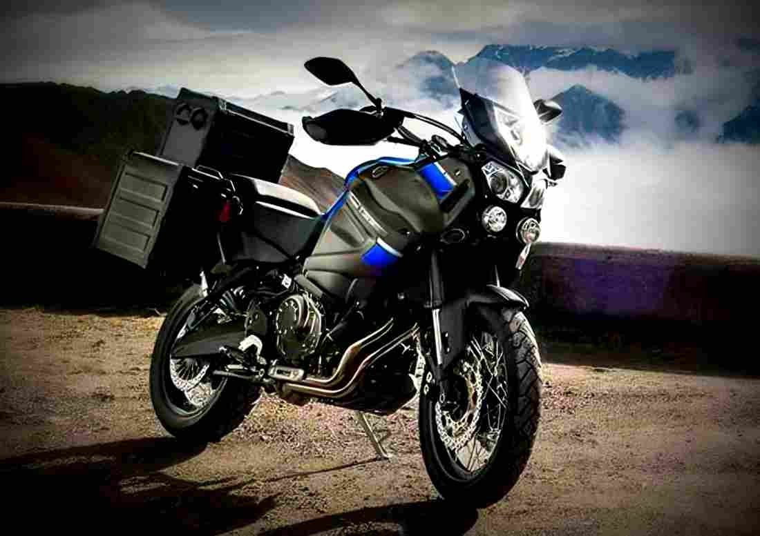 Yamaha Worldcrosser 2017 3 motorbike A4 Photo Print