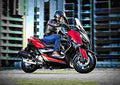 Yamaha X MAX 125 2017 1 motorbike A4 Photo Print