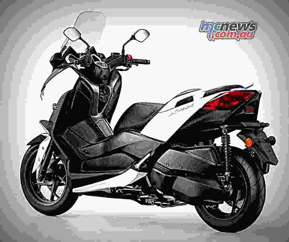 Yamaha X MAX 300 2017 1 motorbike A4 Photo Print