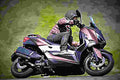 Yamaha X MAX 300 2017 4 motorbike A4 Photo Print