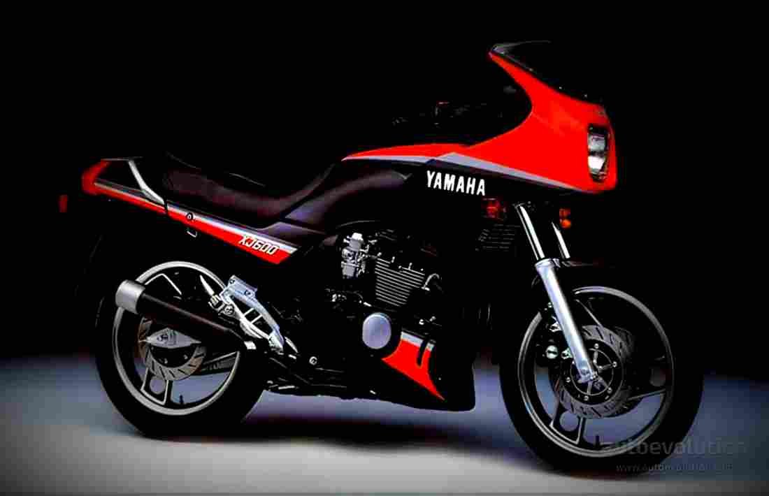 Yamaha XJ 600 1984 1 motorbike A4 Photo Print