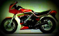 Yamaha XJ 600 1984 5 motorbike A4 Photo Print