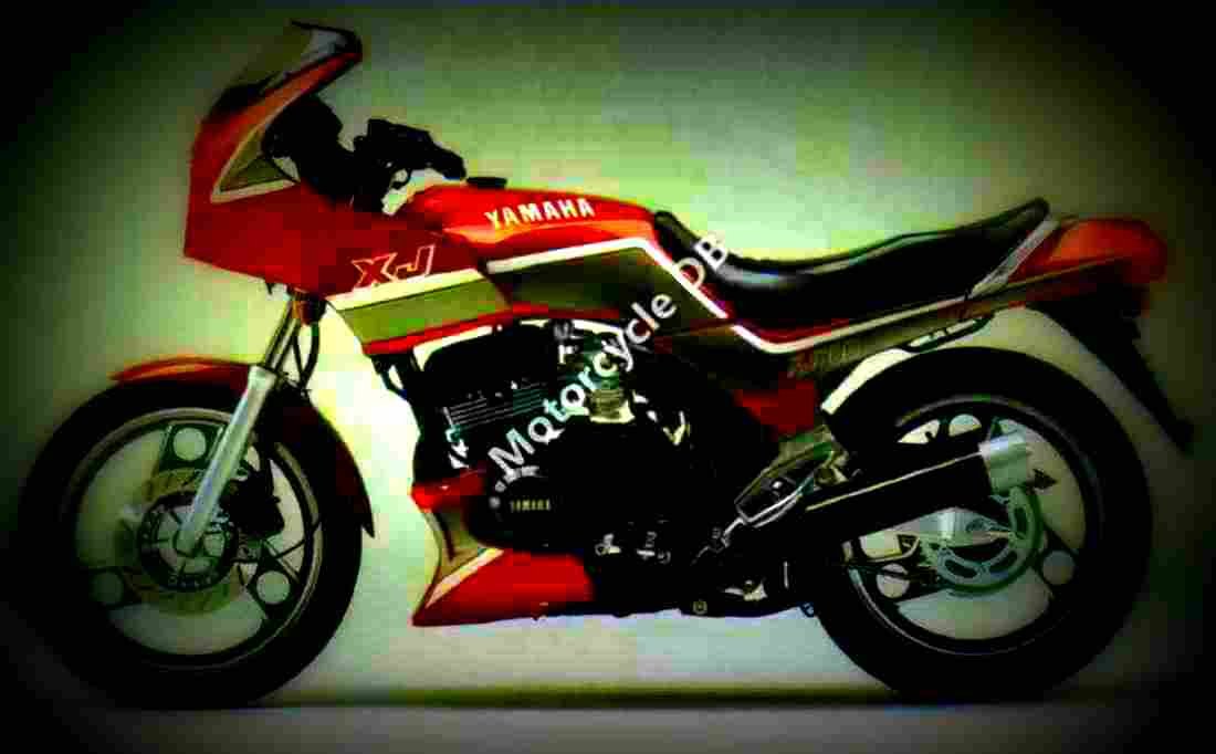 Yamaha XJ 600 1984 5 motorbike A4 Photo Print