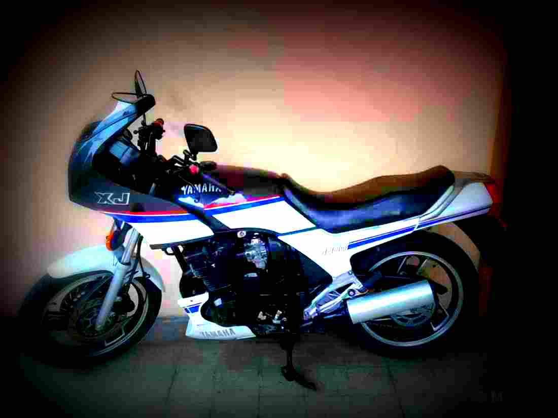 Yamaha XJ 600 1985 4 motorbike A4 Photo Print