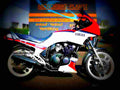 Yamaha XJ 600 1985 5 motorbike A4 Photo Print