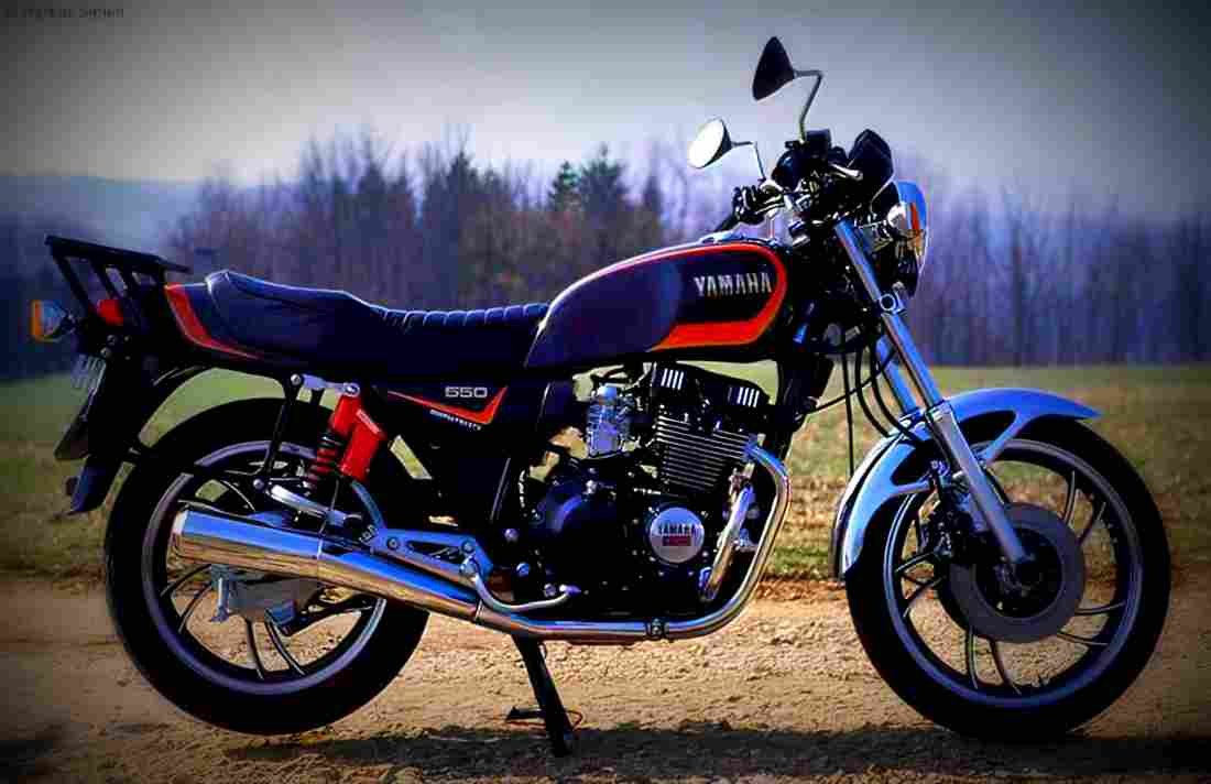 Yamaha XJ 600 1985 6 motorbike A4 Photo Print