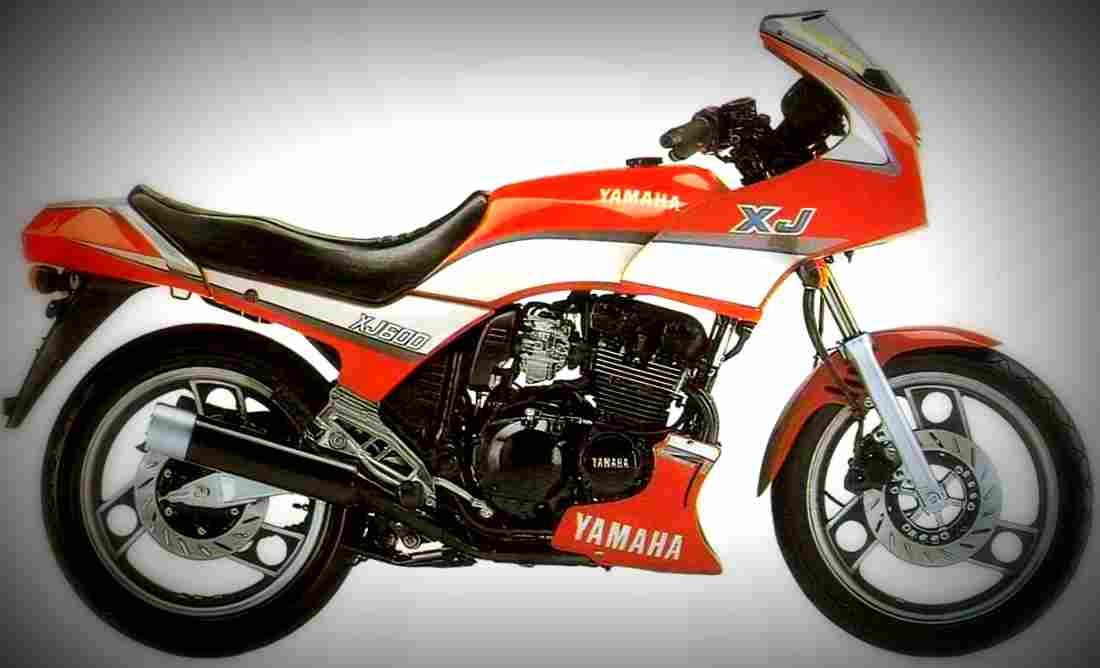 Yamaha XJ 600 1987 1 motorbike A4 Photo Print