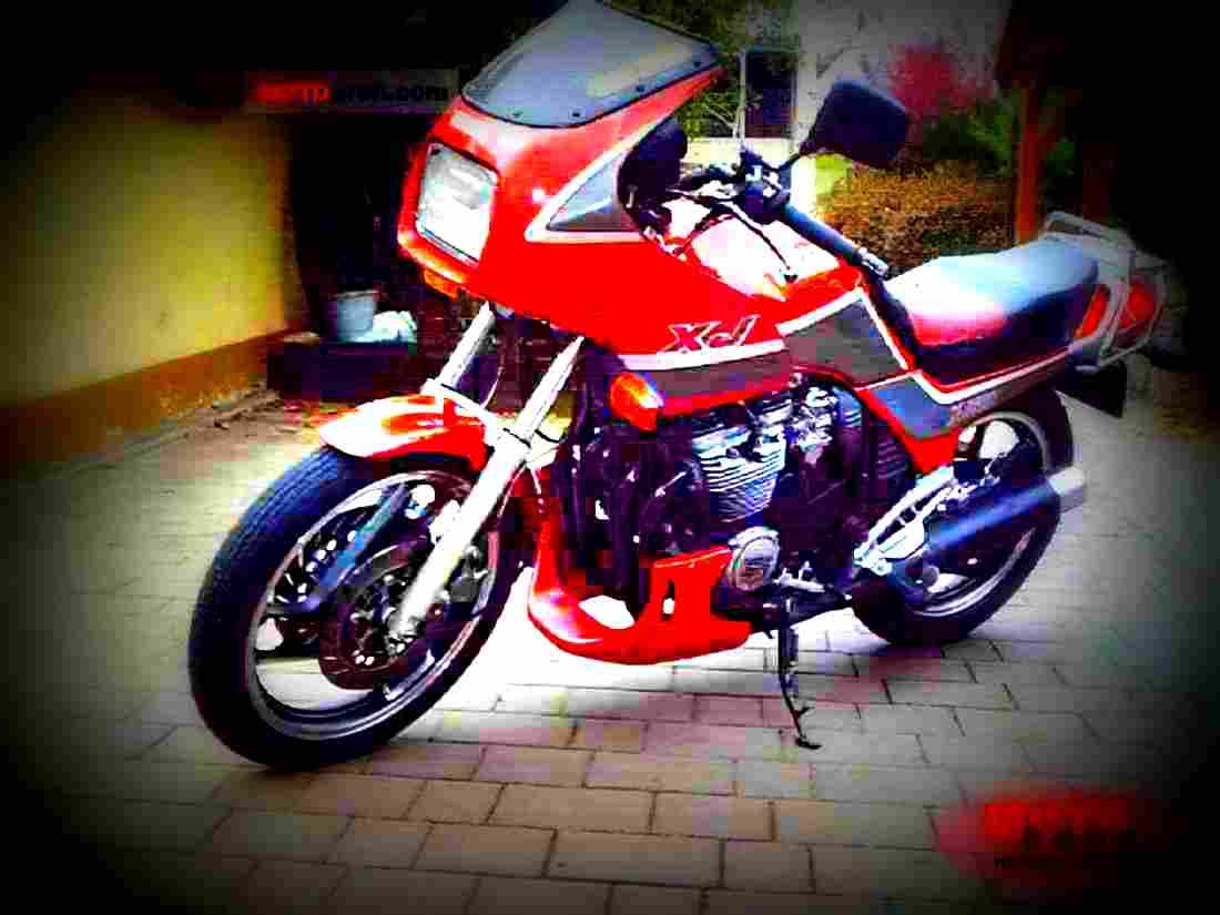Yamaha XJ 600 1988 2 motorbike A4 Photo Print