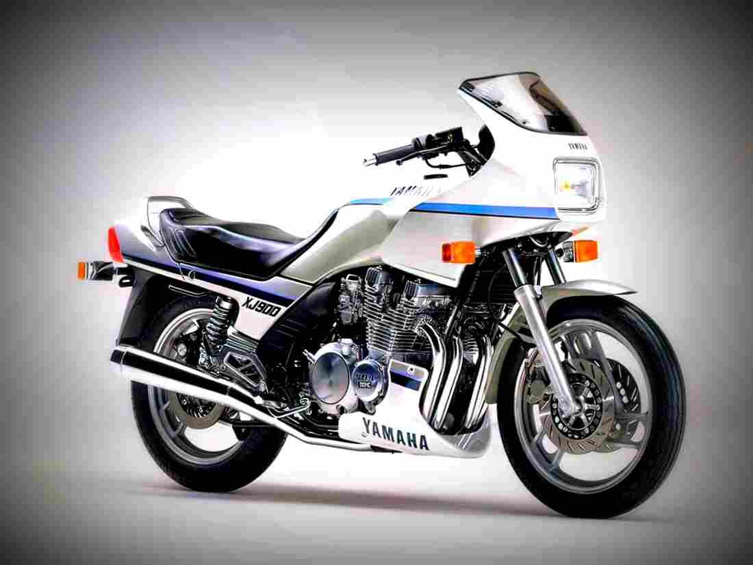 Yamaha XJ 600 1988 4 motorbike A4 Photo Print