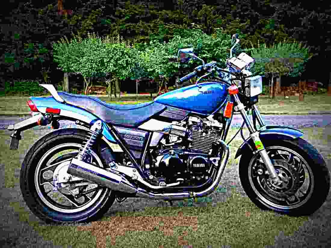 Yamaha XJ 600 1988 5 motorbike A4 Photo Print
