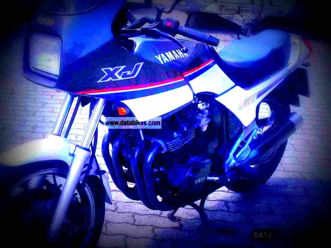 Yamaha XJ 600 1990 1 motorbike A4 Photo Print