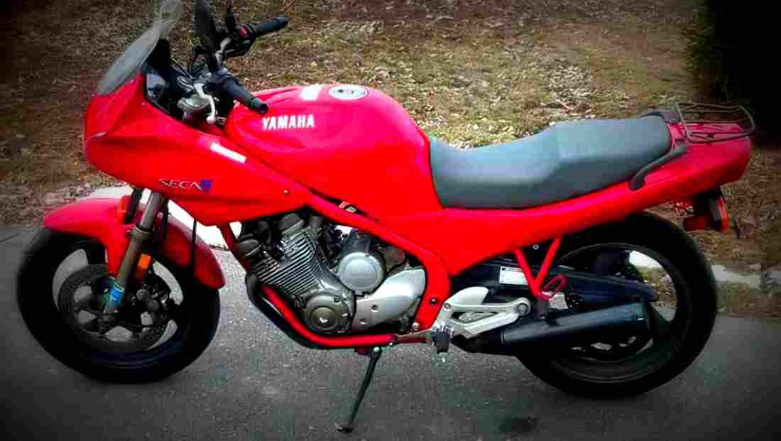 Yamaha XJ 600 Diversion 1993 5 motorbike A4 Photo Print