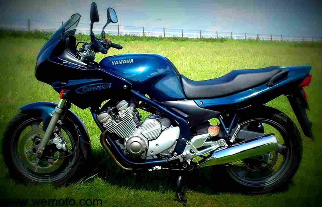 Yamaha XJ 600 N 1994 3 motorbike A4 Photo Print
