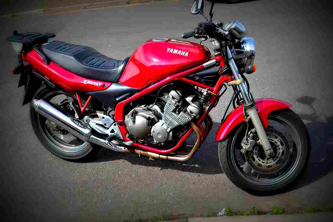 Yamaha XJ 600 N 1995 3 motorbike A4 Photo Print