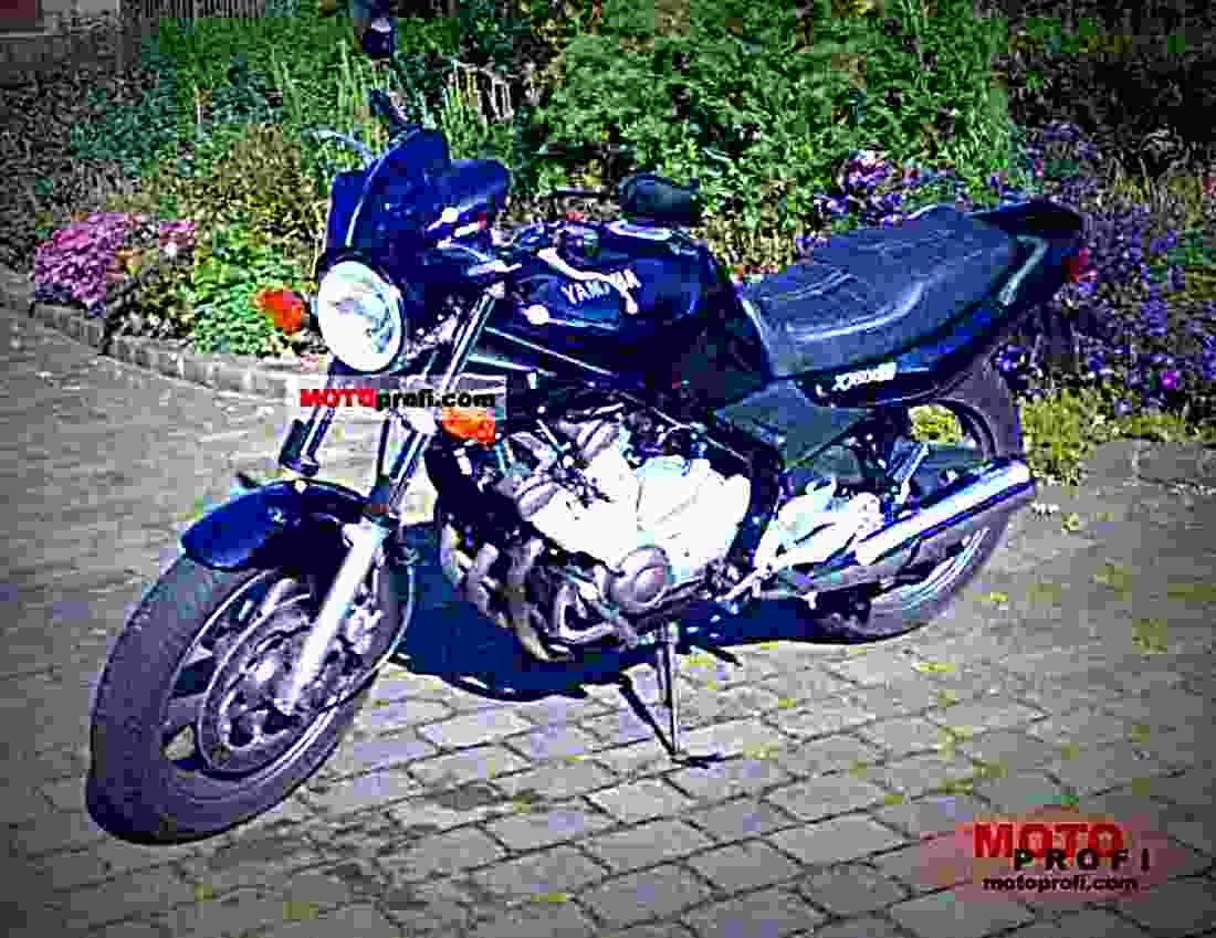 Yamaha XJ 600 N 1996 4 motorbike A4 Photo Print
