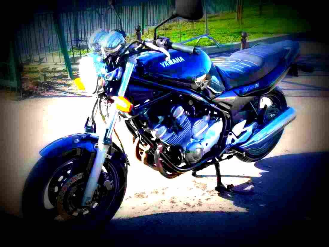 Yamaha XJ 600 N 1996 6 motorbike A4 Photo Print