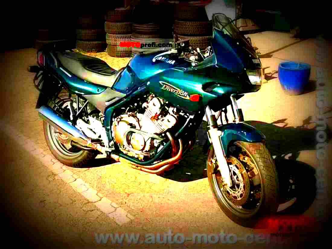 Yamaha XJ 600 N Diversion 2000 4 motorbike A4 Photo Print