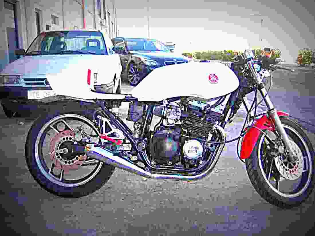 Yamaha XJ 600 S 1985 2 motorbike A4 Photo Print