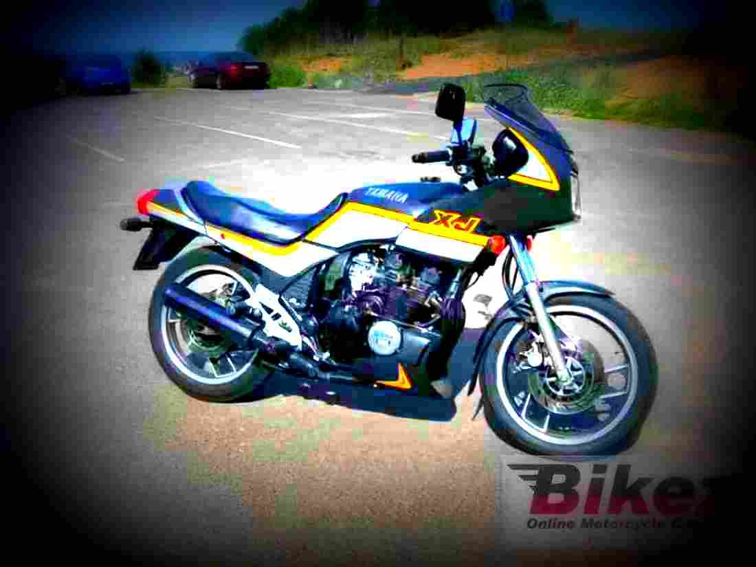 Yamaha XJ 600 S 1985 6 motorbike A4 Photo Print