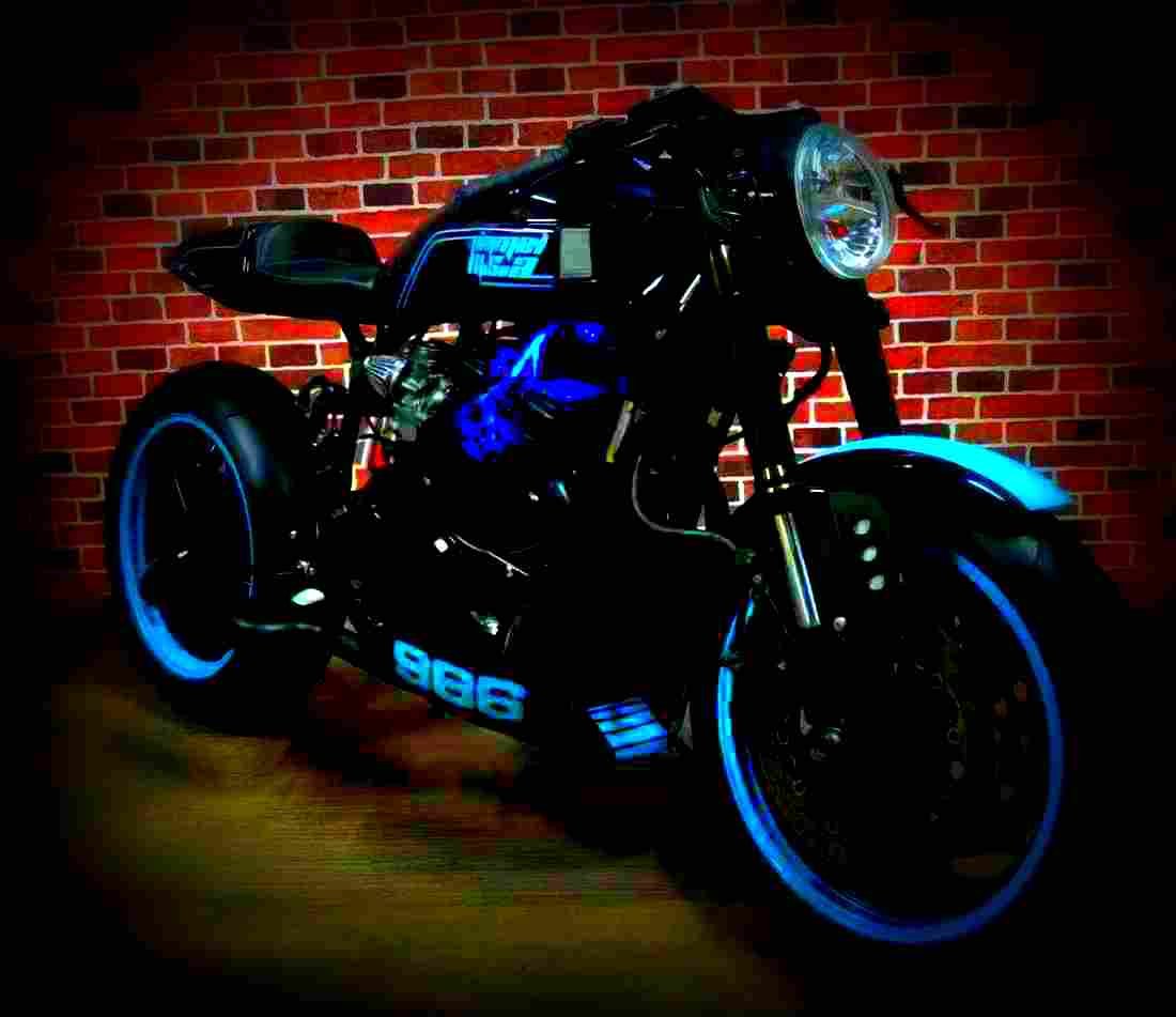 Yamaha XJ 600 S 1986 1 motorbike A4 Photo Print