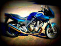 Yamaha XJ 600 S Diversion 1992 2 motorbike A4 Photo Print