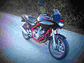Yamaha XJ 600 S Diversion 1992 6 motorbike A4 Photo Print