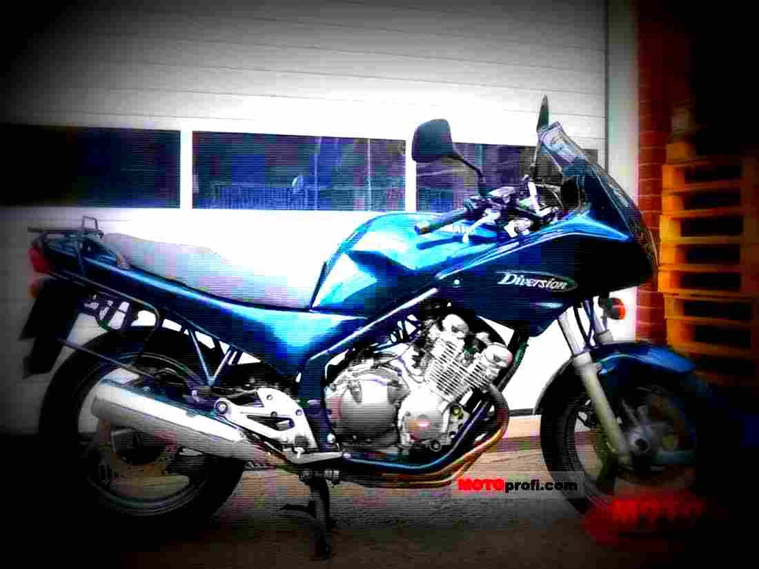 Yamaha XJ 600 S Diversion 1994 1 motorbike A4 Photo Print