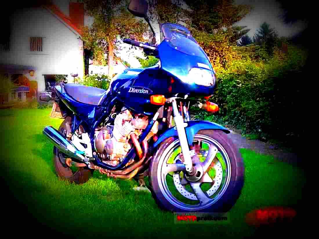 Yamaha XJ 600 S Diversion 1994 2 motorbike A4 Photo Print