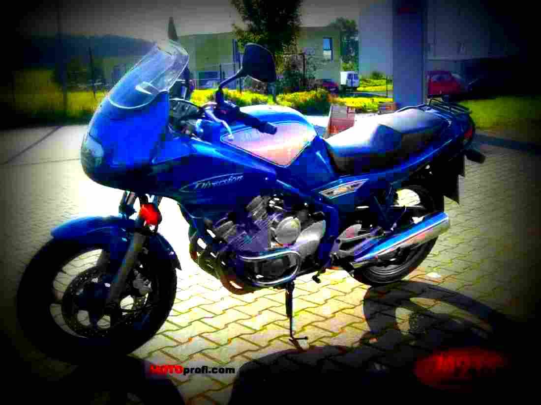 Yamaha XJ 600 S Diversion 1995 3 motorbike A4 Photo Print