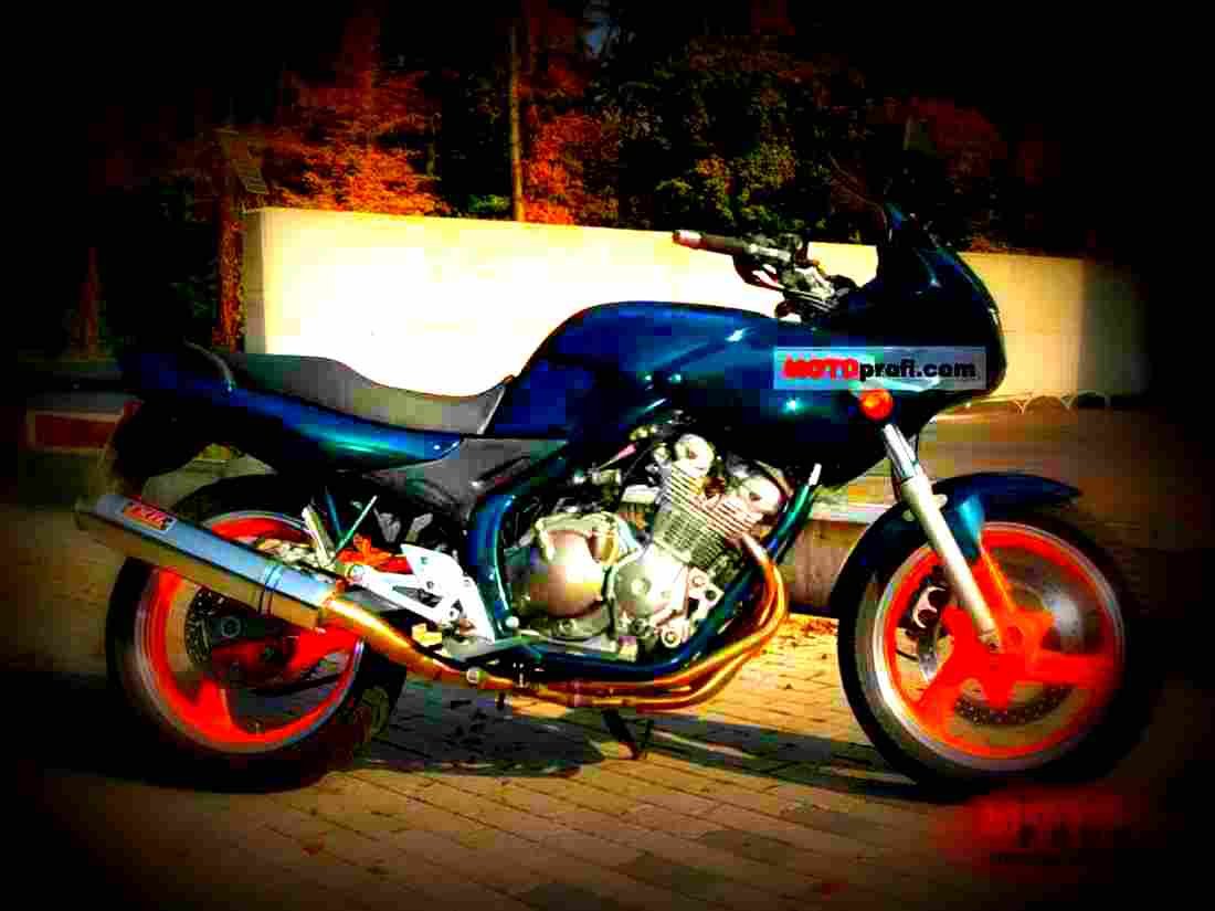 Yamaha XJ 600 S Diversion 1995 5 motorbike A4 Photo Print