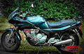 Yamaha XJ 600 S Diversion 1996 5 motorbike A4 Photo Print