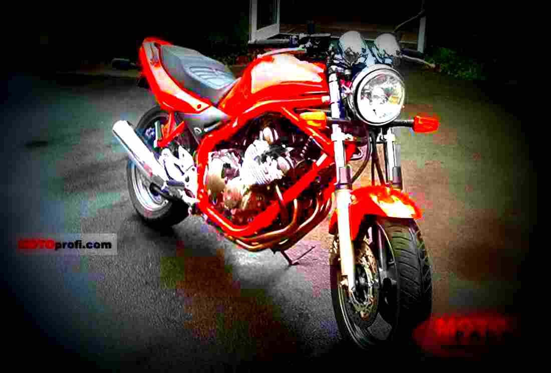 Yamaha XJ 600 S Diversion 1998 3 motorbike A4 Photo Print